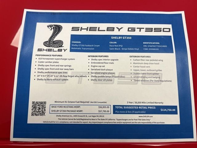 2025 Ford Mustang GT