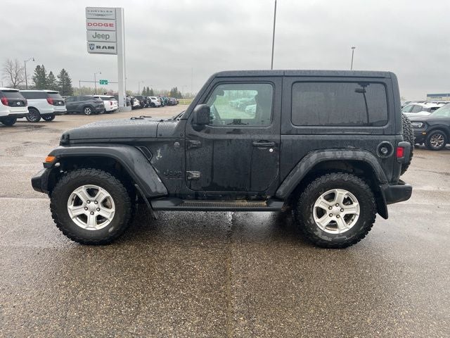Used 2022 Jeep Wrangler Sport with VIN 1C4GJXAG5NW143742 for sale in Albert Lea, Minnesota