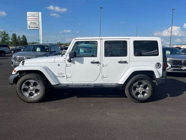 Used 2018 Jeep Wrangler Unlimited Sahara with VIN 1C4HJWEG4JL893797 for sale in Albert Lea, Minnesota