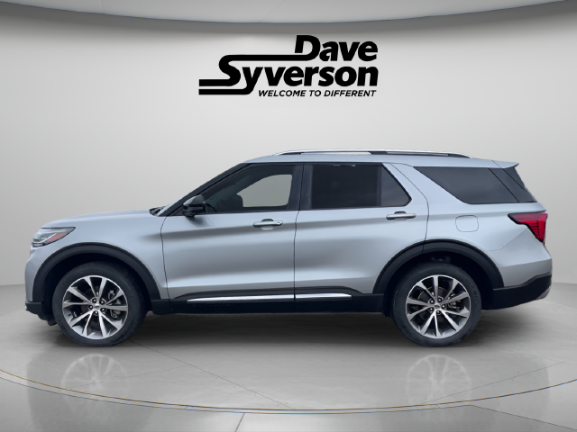 Used 2025 Ford Explorer Platinum with VIN 1FMWK8HC9SGA12235 for sale in Albert Lea, Minnesota